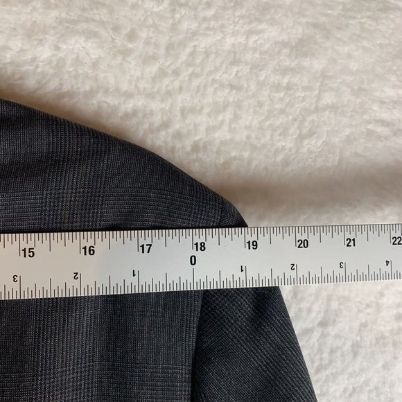 JoS. A Bank Executive Collection Blazer Jacket Mens 38 Gray Wool Single Breasted - Picture 10 of 12